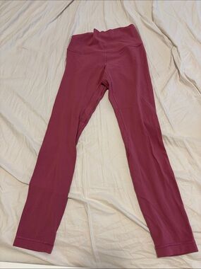 EUC - Lululemon align HR 25 inch size 4 High-Waist Active Leggings in Berry